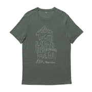 HOUDINI TSHIRT U. MS TREE MESSAGE HOUDINI 231024 GREENESS/RECONNECT 