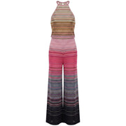 Jumpsuit In Maglia Lurex VSKD13291 PURPLE AKEP 