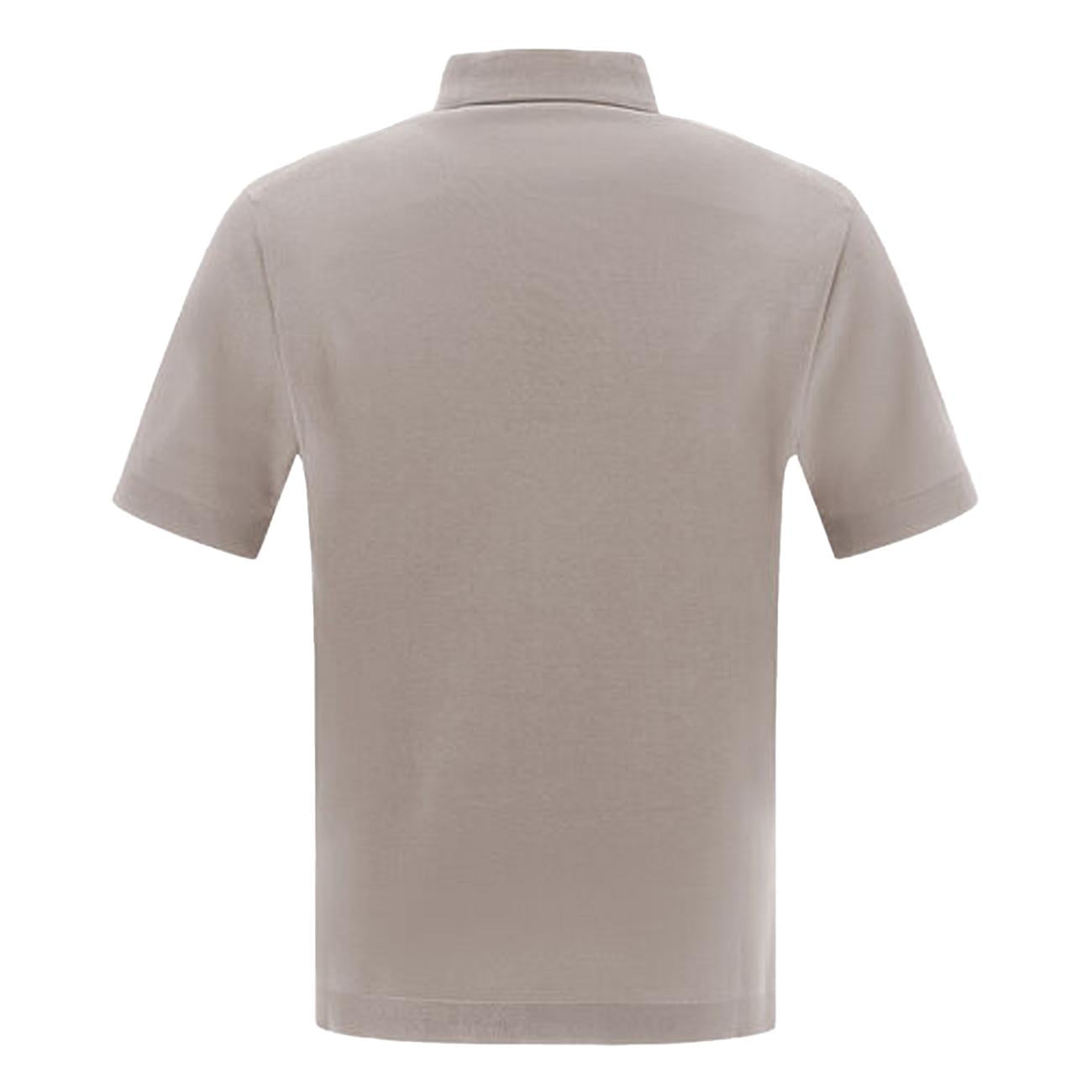 Polo In Jersey Effetto Maglia JPL00125U-52059 2600 TORTORA HERNO 