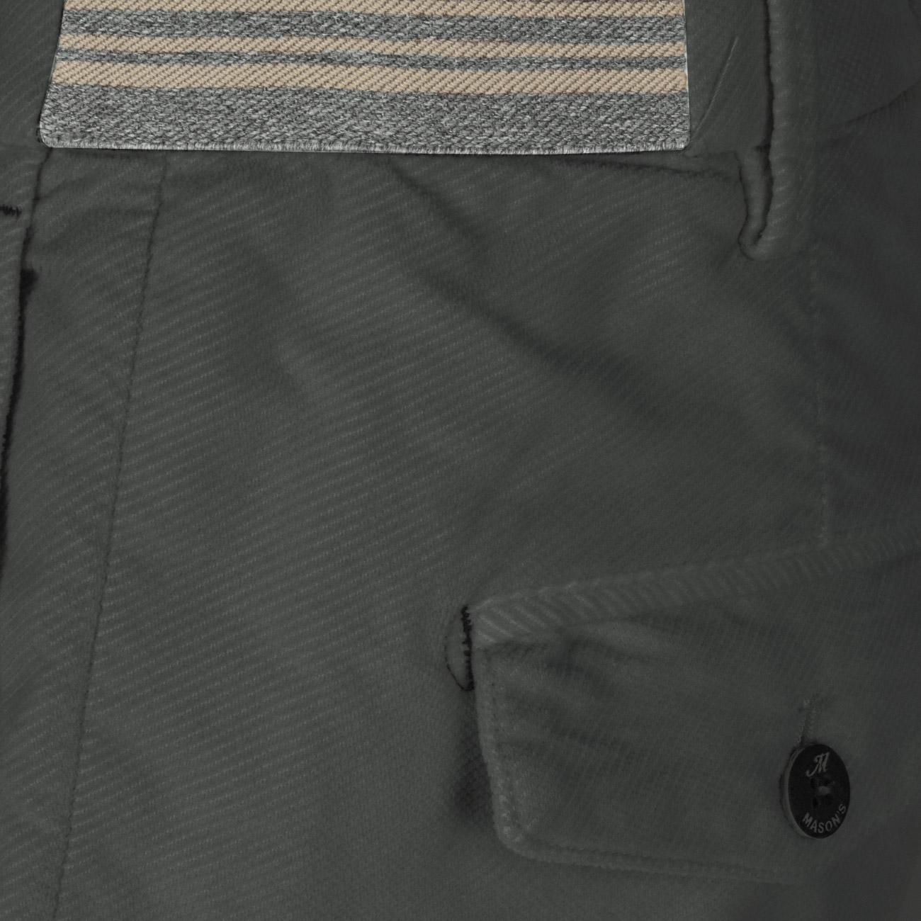 Pantalone Pinces Velluto Uomo Verde 9PF28463 FEB030 738 VERDE MASON'S 