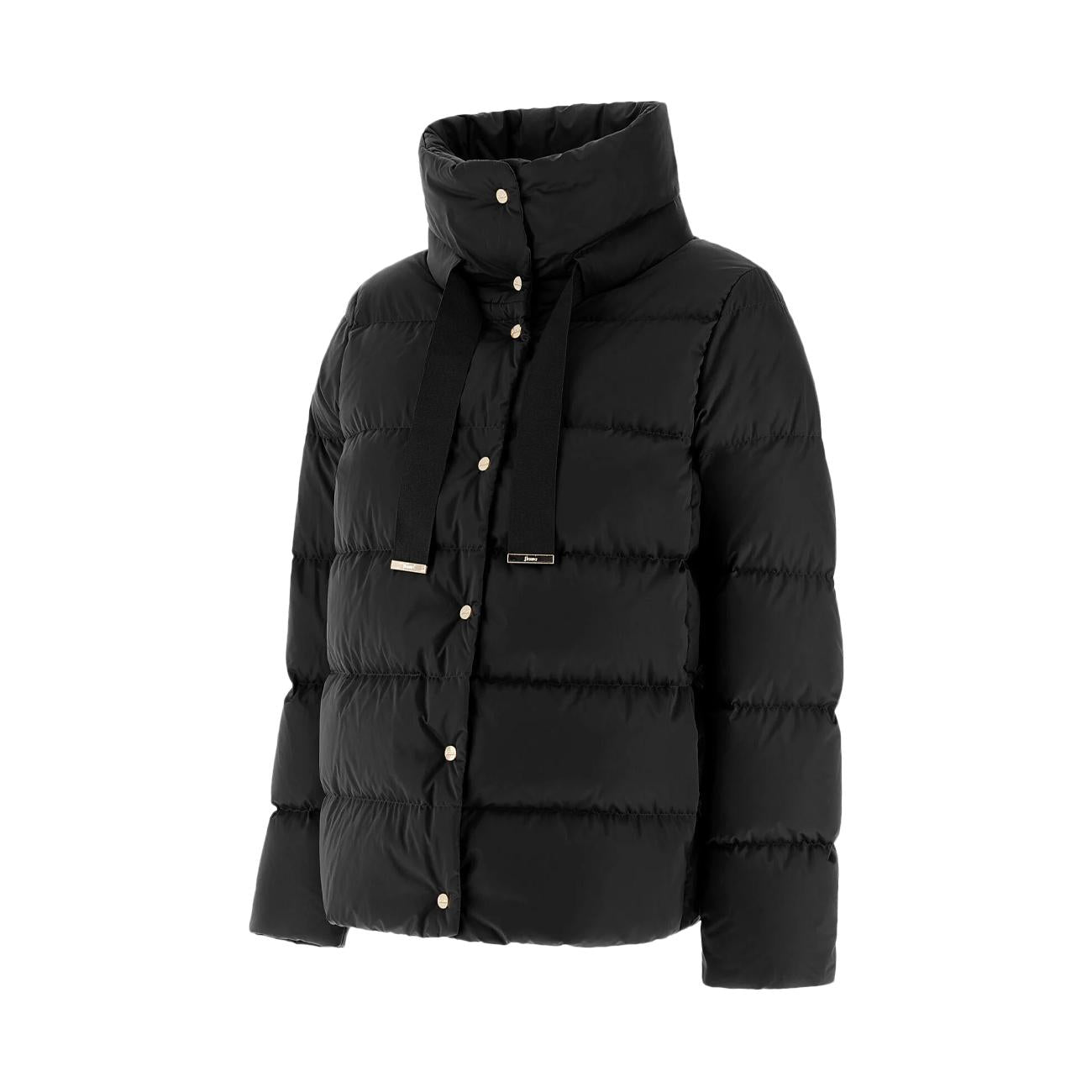 Cappa In Raso Donna Nero PI001936D12170Z 9300 NERO HERNO 
