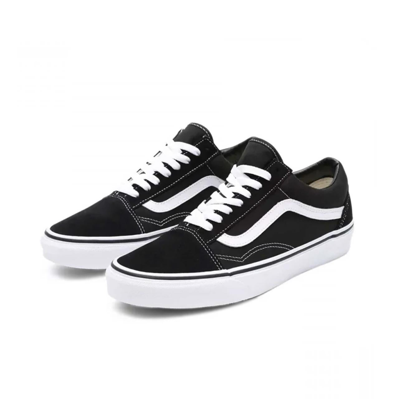 Scarpe Old Skool Classic Unisex Black White VN000D3HY281 Y281/BLACK/WHITE VANS 