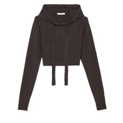 Felpa Crop Donna Moro HNW1053 V7 MORO HINNOMINATE 