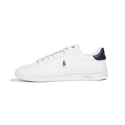 Sneakers Heritage Court Ii Uomo Bianco Navy 809829824 003 WHITE/NEW PORT NAVY PP POLO RALPH LAUREN 
