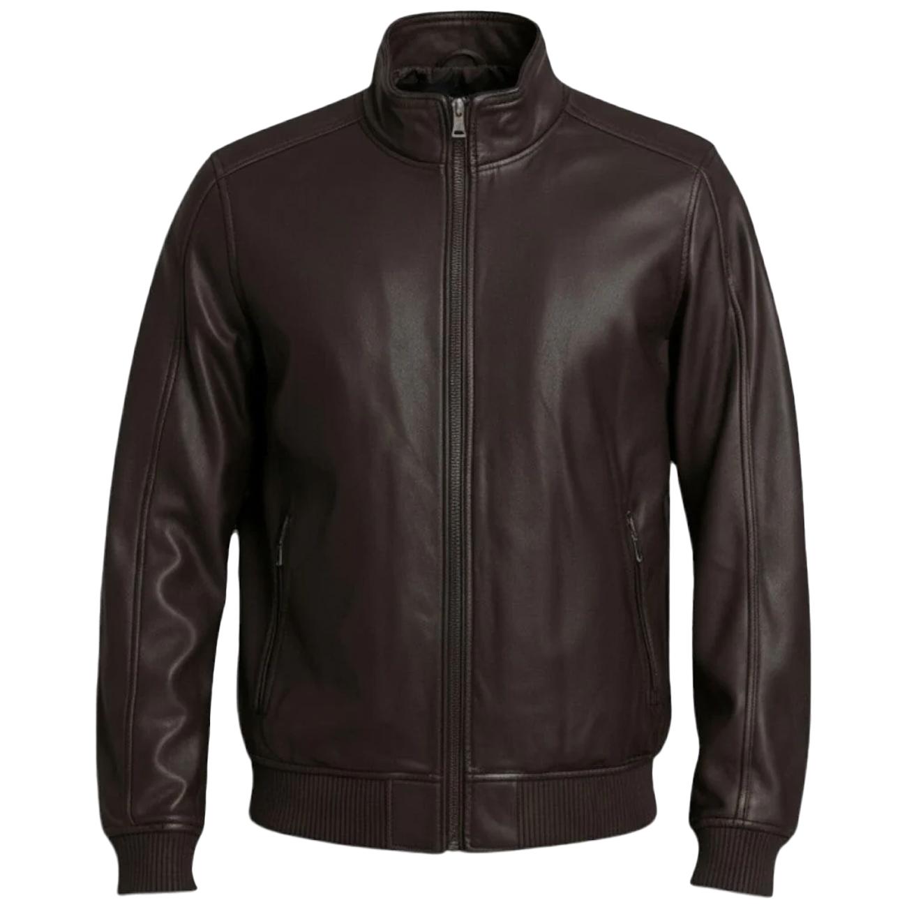 Giubbino In Morbida Ecopelle MK24005 MORO MARKUP 