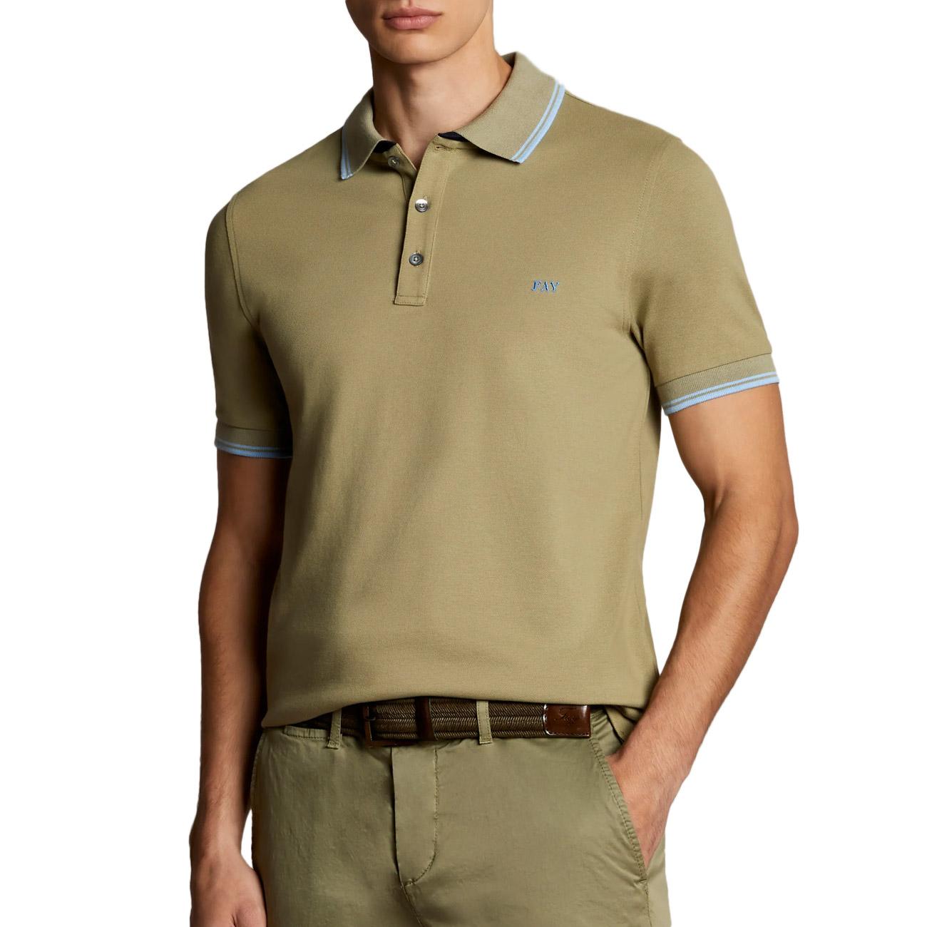 Polo Stretch Uomo Assenzio NPMB248140STDWV419 ASSENZIO FAY 