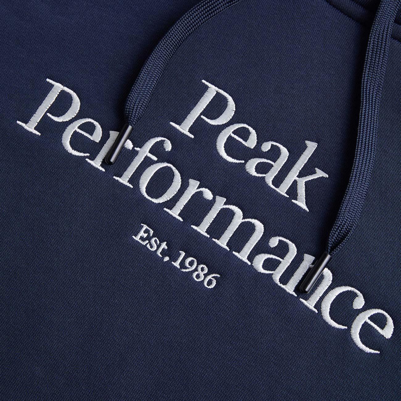 Felpa Original Uomo Blue Shadow Off White G77756 020 BLUE SHADOW/OFFWHITE PEAK PERFORMANCE 