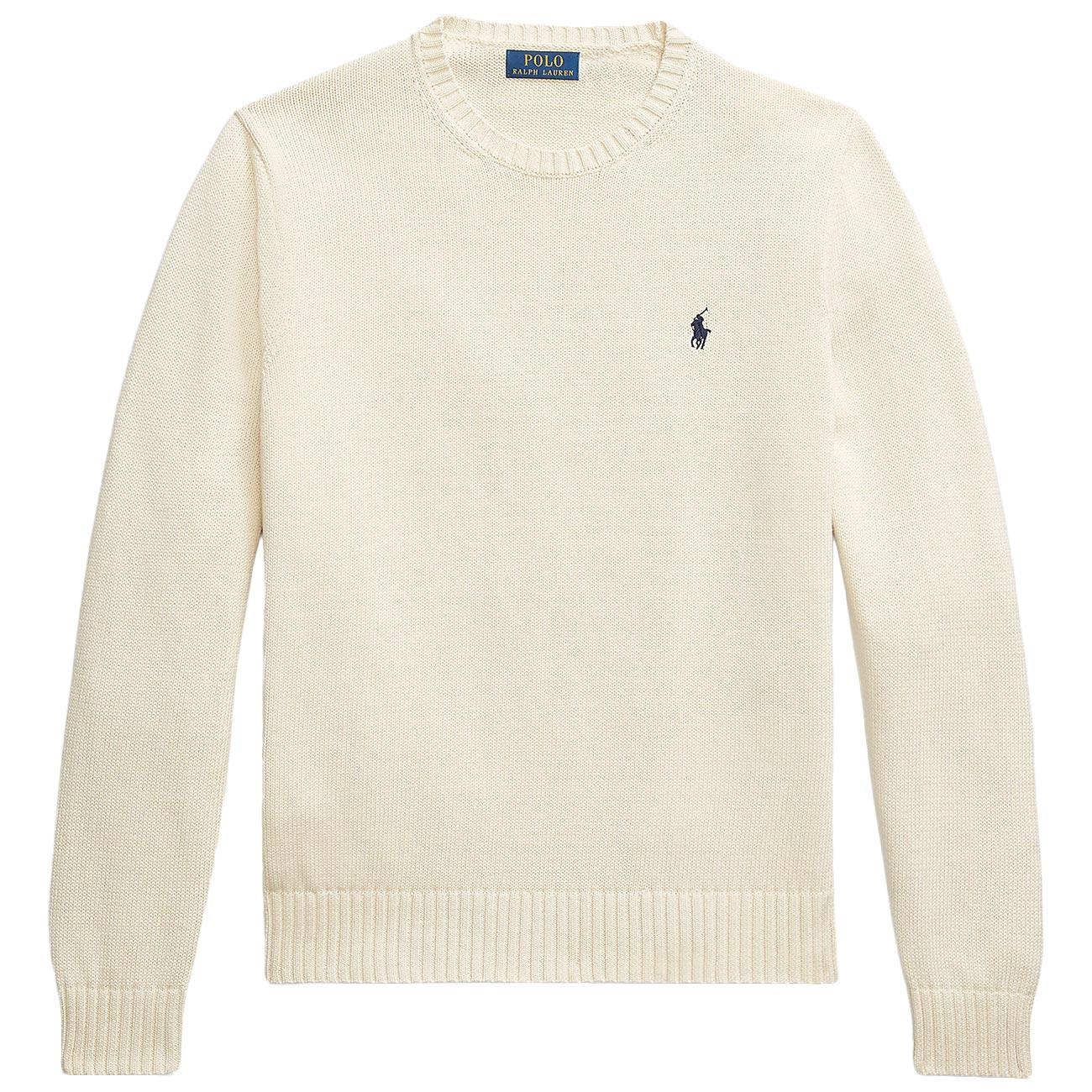 Maglione Girocollo In Cotone 710810846 035 ANDOVER CREAM POLO RALPH LAUREN 