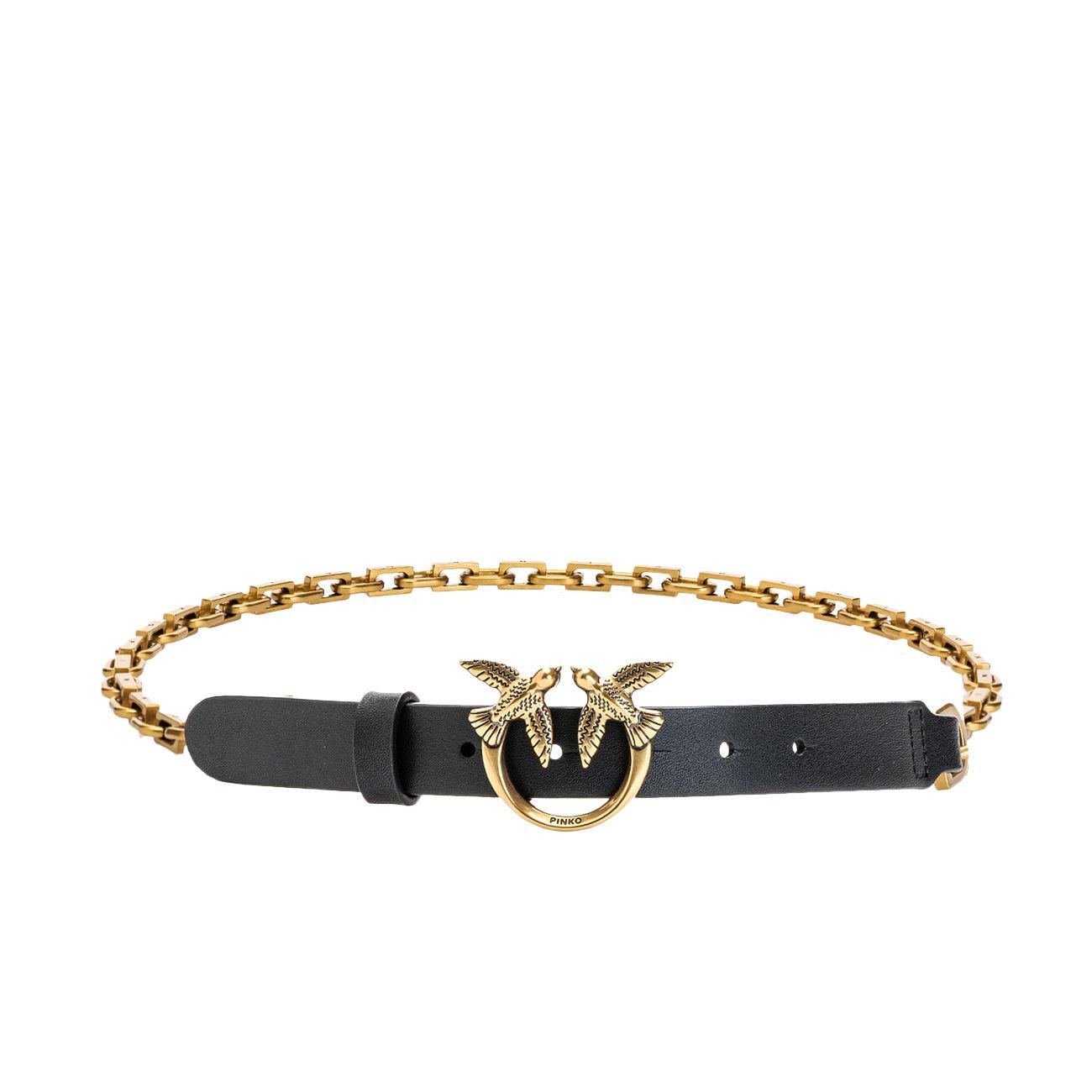 Cintura Love Day A Catena Donna Nero 1H20ZX/Y7SP Z99Q BLACK PINKO 