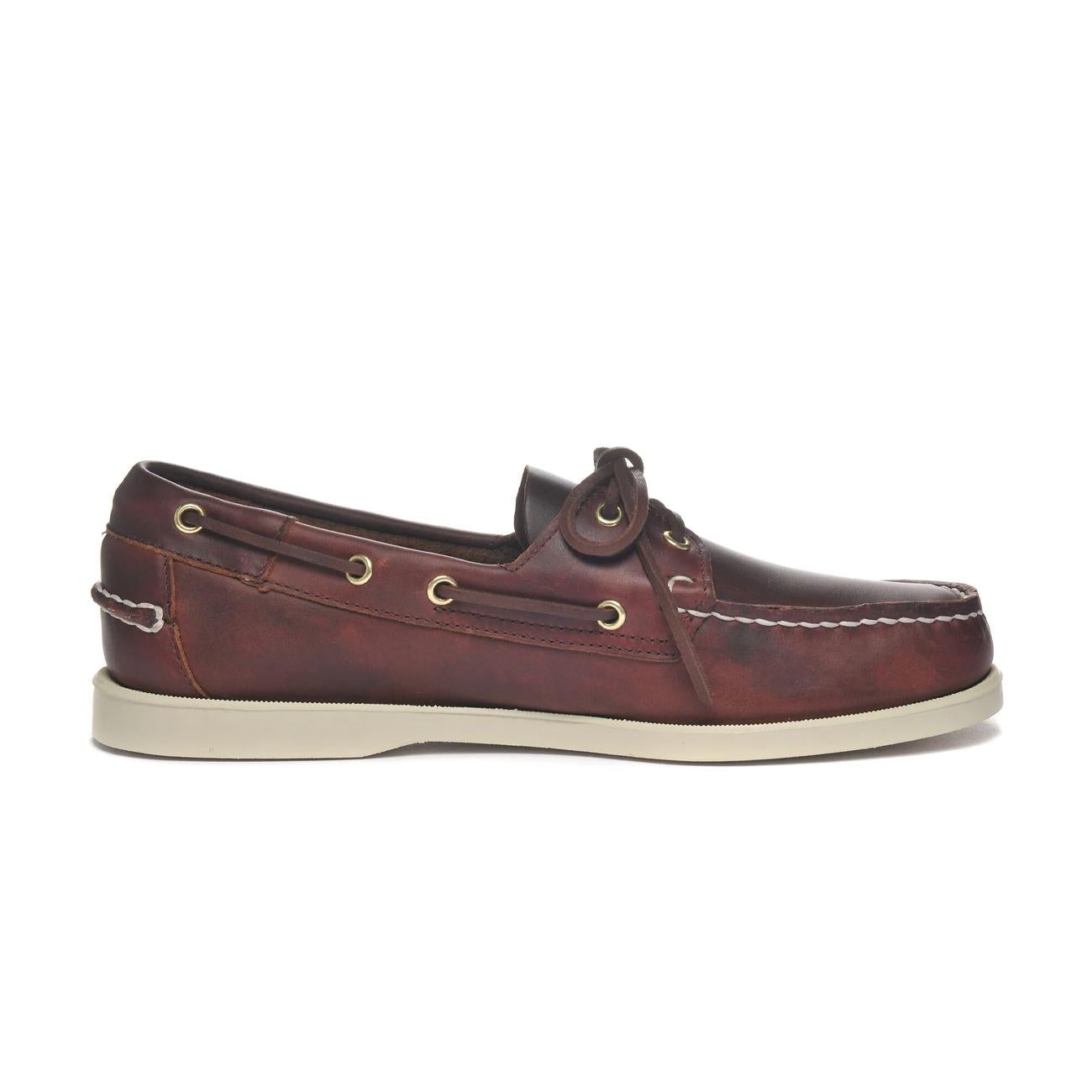 Stringate Docksides Portland Uomo Brown Burgundy 741286W 903 BROWN BURGUNDY SEBAGO 