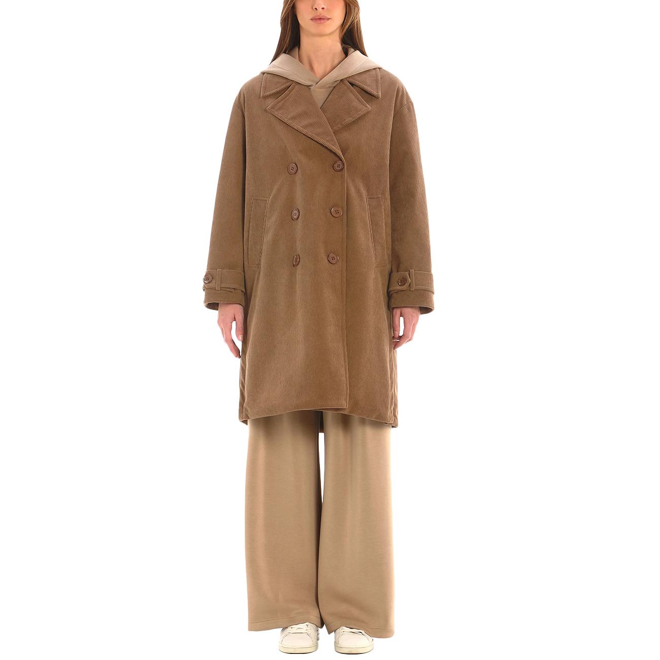 Cappottino In Velluto JKT009/ CHESTNUT HOMEWARD 