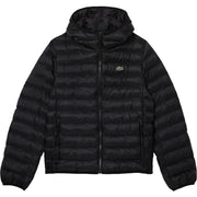 Piumino Con Cappuccio Uomo Nero BH0539 031 NERO LACOSTE 