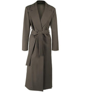 Capotto Lungo Collo Rever Donna Salvia FTI22CP1100GA0034 0600 SALVIA FEDERICA TOSI 