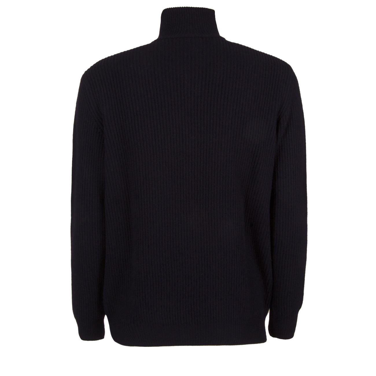 Pull U. Ml 1/2Zip Collo Alto Lana/Cachemire Cost. Grp GRP/SFC10/ANKCW5 BLU MAGLIFICIO G.R.P. 