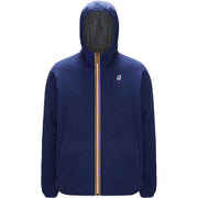 Pile Jacques Polar Double Uomo Blu Medievale Grigio K21112W AG1 BLUE MEDIEVAL/GREY K-WAY 