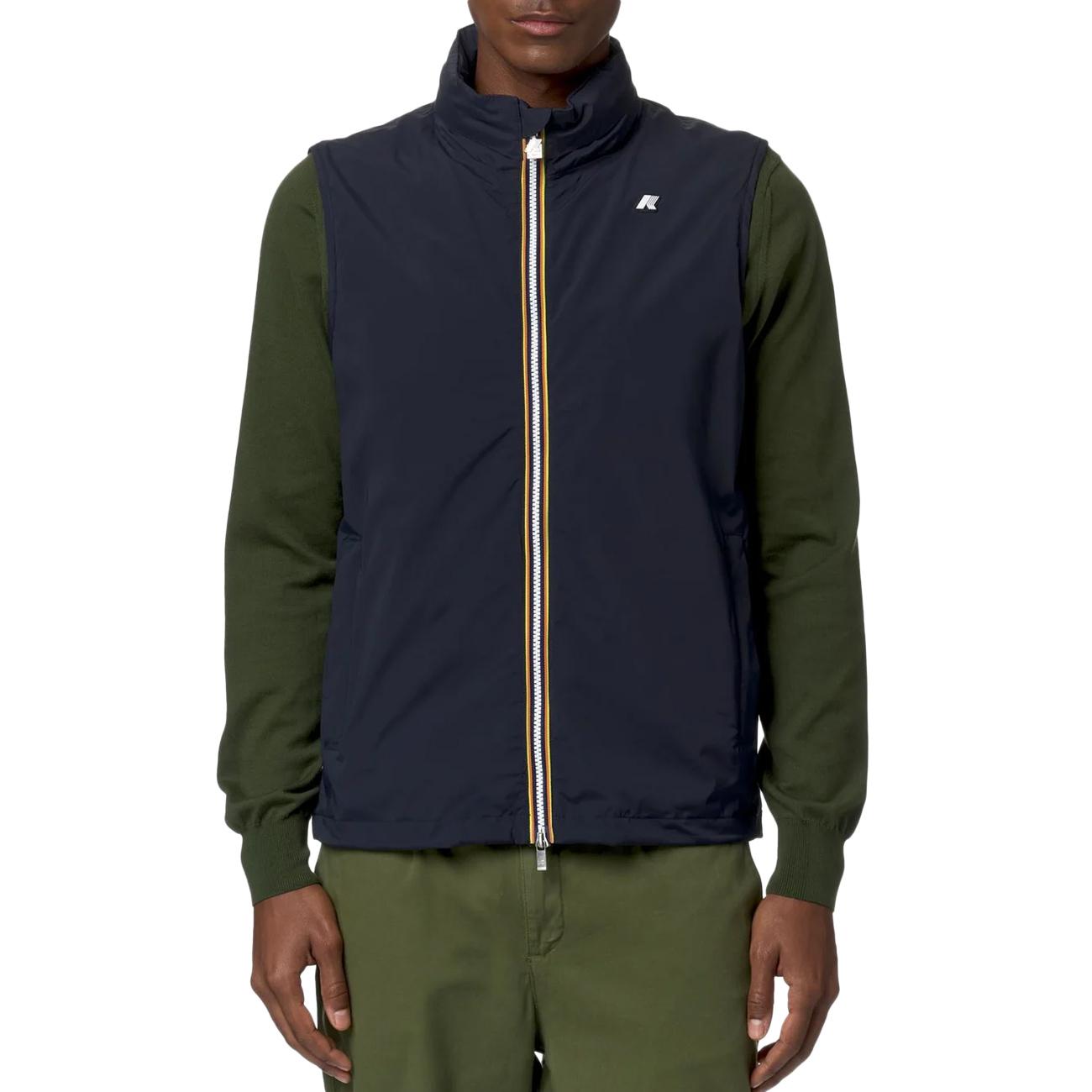 Gilet Valen Stretch Uomo Blue Depth K3131JW K89 BLUE DEPTH K-WAY 