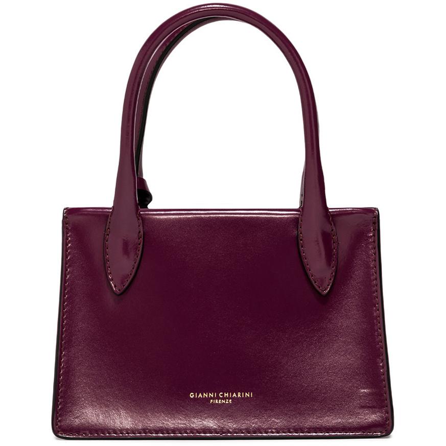 Borsa Eva Pelle Lucida Donna Grape BS9715CLUX/NA 12593 GRAPE GIANNI CHIARINI 