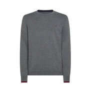 Pull A Costine In Lana Uomo Grigio K43106 34 GRIGIO SUN68 