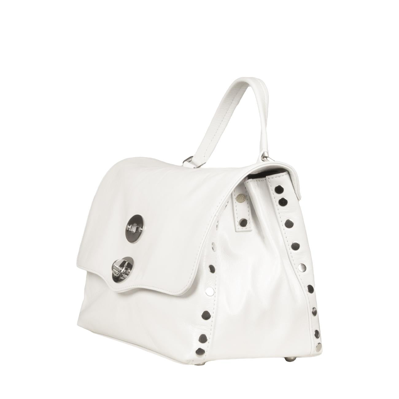 Borsa Postina S Delba Donna White Gin 068010 1000000 S Z1170 WHITE GIN ZANELLATO 