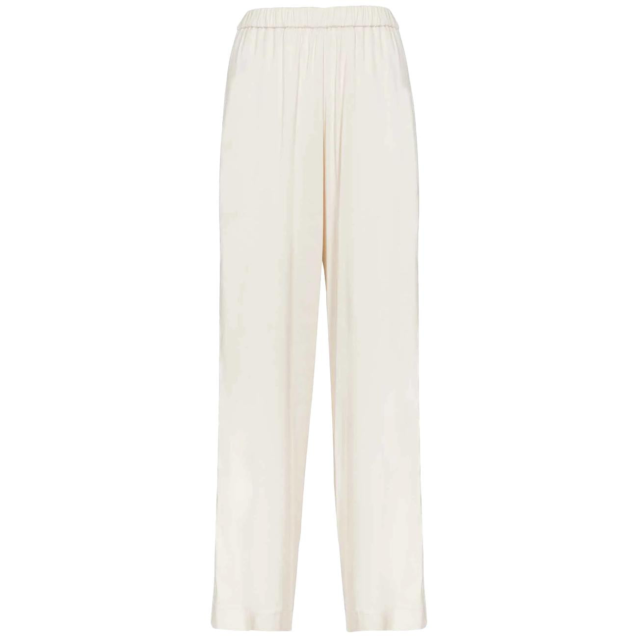 Pantaloni Con Inserto Gros PTKD13173 ECRU AKEP 