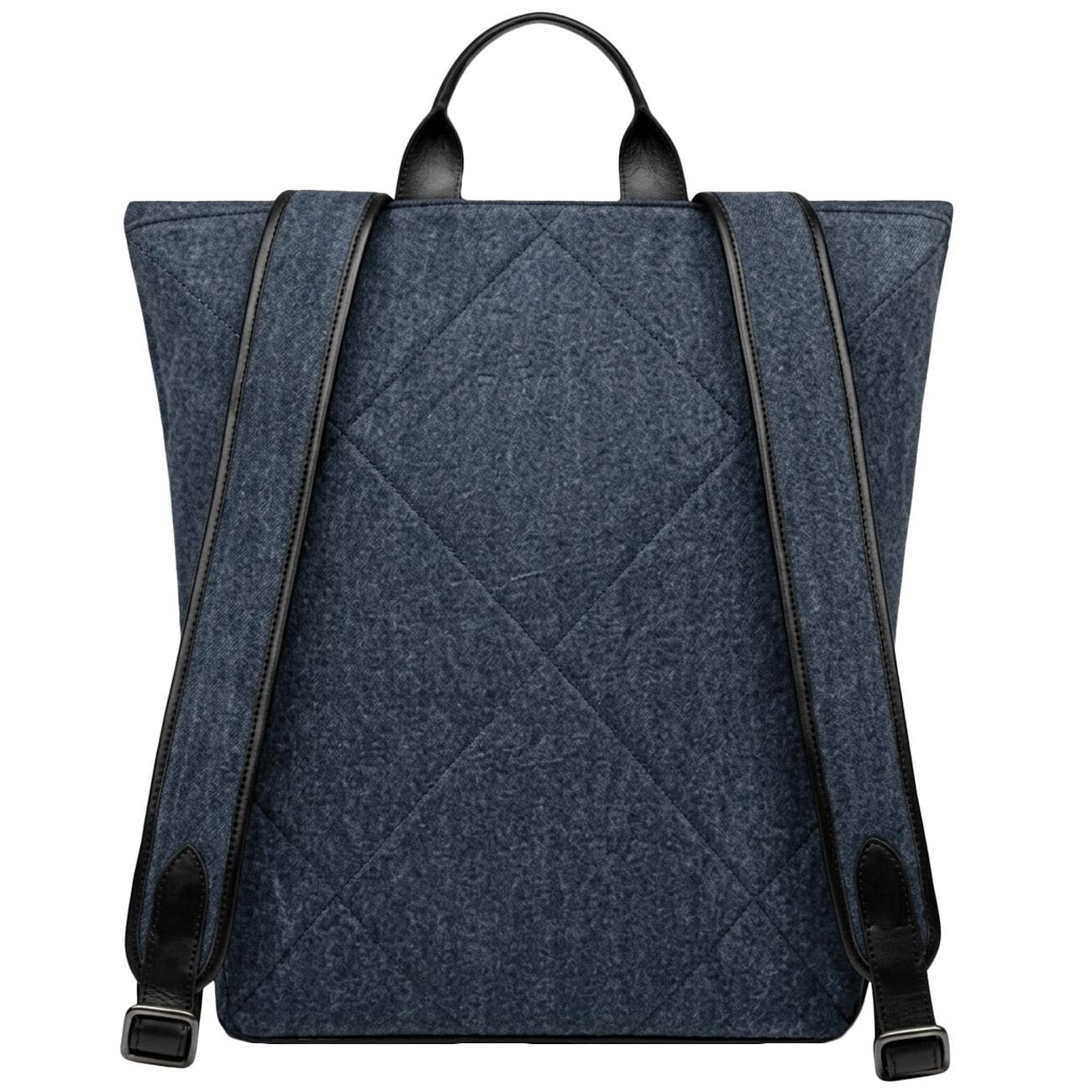 DONDUP Zaino In Canvas XB300PX0137XXX 897 BLU 