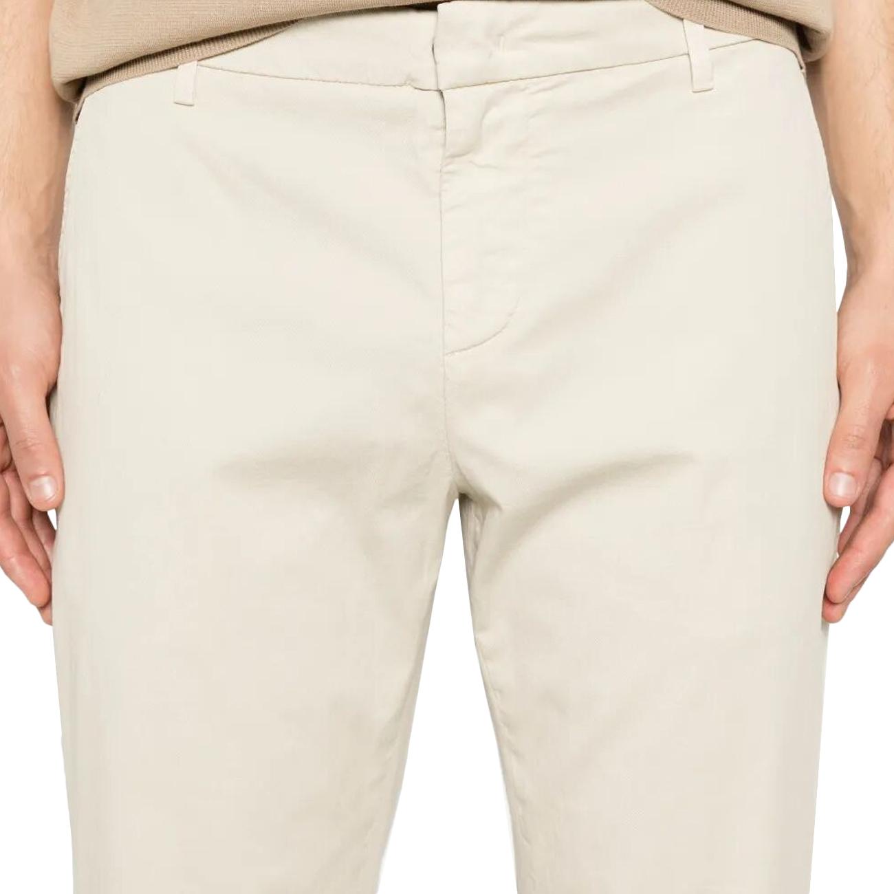 Pantalone Gaubert Relax Regular Chino UP688_CS0190U_PT0 010 LIEVITO DONDUP 