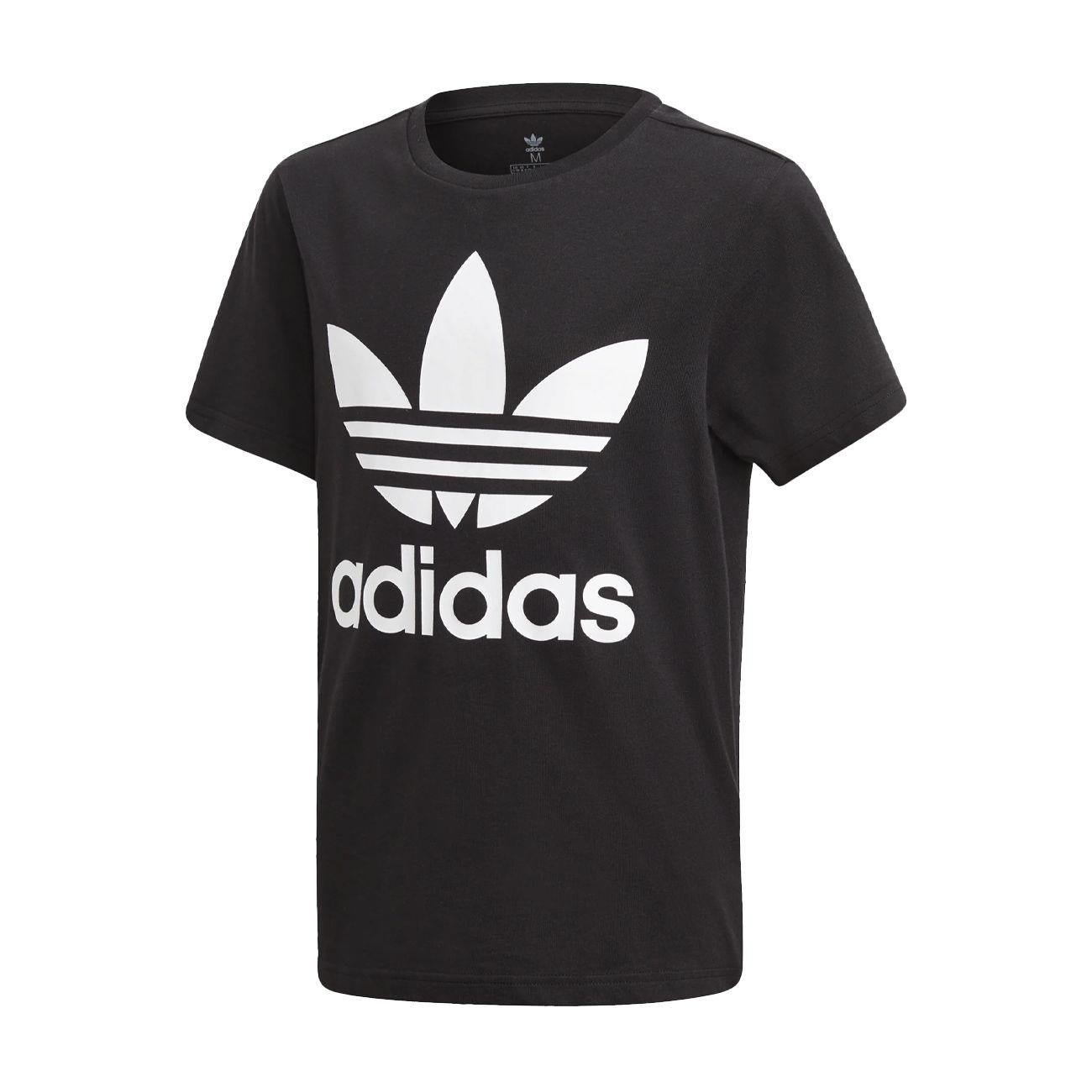 Tshirt Trefoil Kids Black White DV2905 BLACK/WHITE ADIDAS 