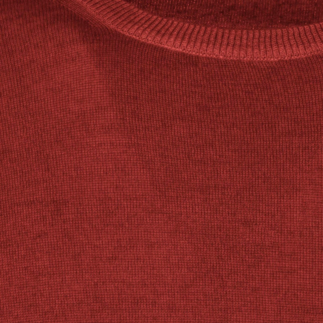 Pullover Merinos Uomo Rosso 57167/28412 245 ROSSO LA FILERIA 