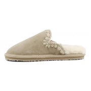 Slippers Suede Eskimo Stitch Donna Camel MU.FW161008A CAMEL MOU 