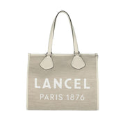 Borsa Cabas Summer Tote Medium Natur Blanc A107495ZTU 5Z NATUR/BLANC LANCEL 
