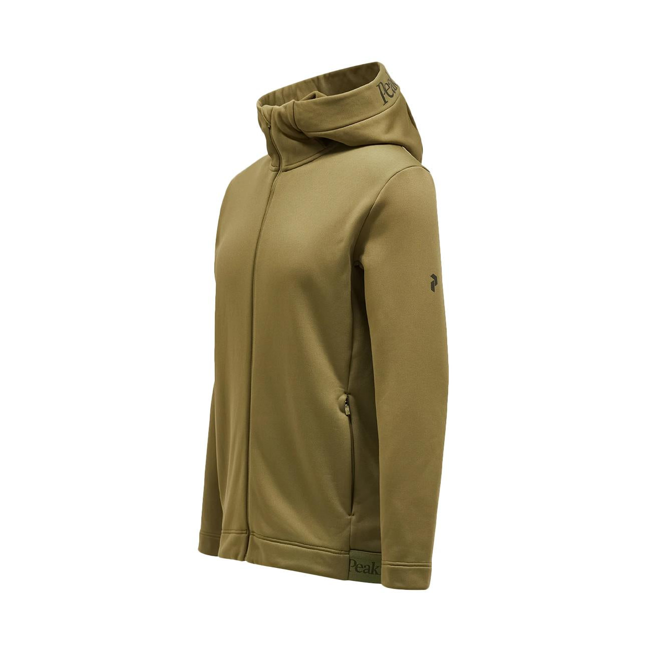 Felpa Rider Uomo Snap Green G78480 170 SNAP GREEN PEAK PERFORMANCE 