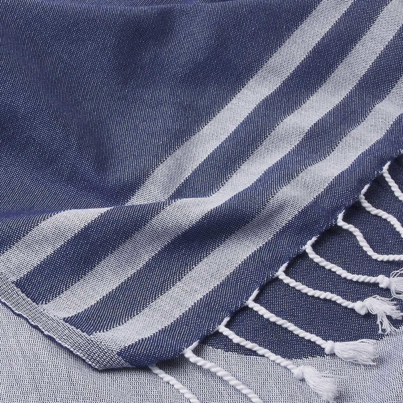 Telo Mare Fouta Basic AM401ATC1000 00700 NAVY SUNDEK 