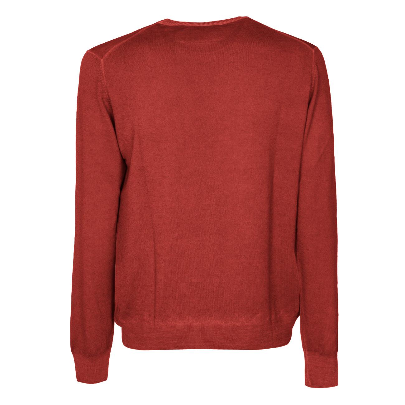 Pullover Merinos Uomo Rosso 57167/28412 245 ROSSO LA FILERIA 