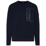 Felpa Gorie 03 Con Taschino E Nastrature PEU5799 99012177 215 BLU PEUTEREY 