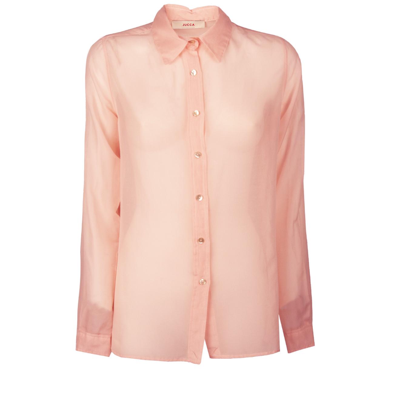 Camicia Mussola Donna Rosa Pallido J3712040/24 PEONIA 416/ROSA PALLIDO JUCCA 