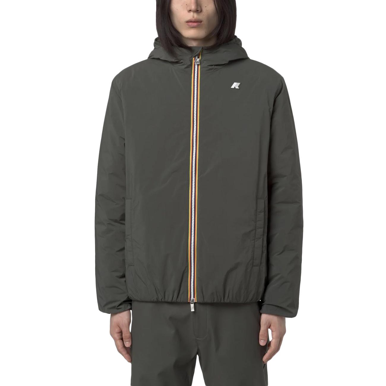 Jack Plain Warm K2136DW WMR GREEN BLACKISH K-WAY 