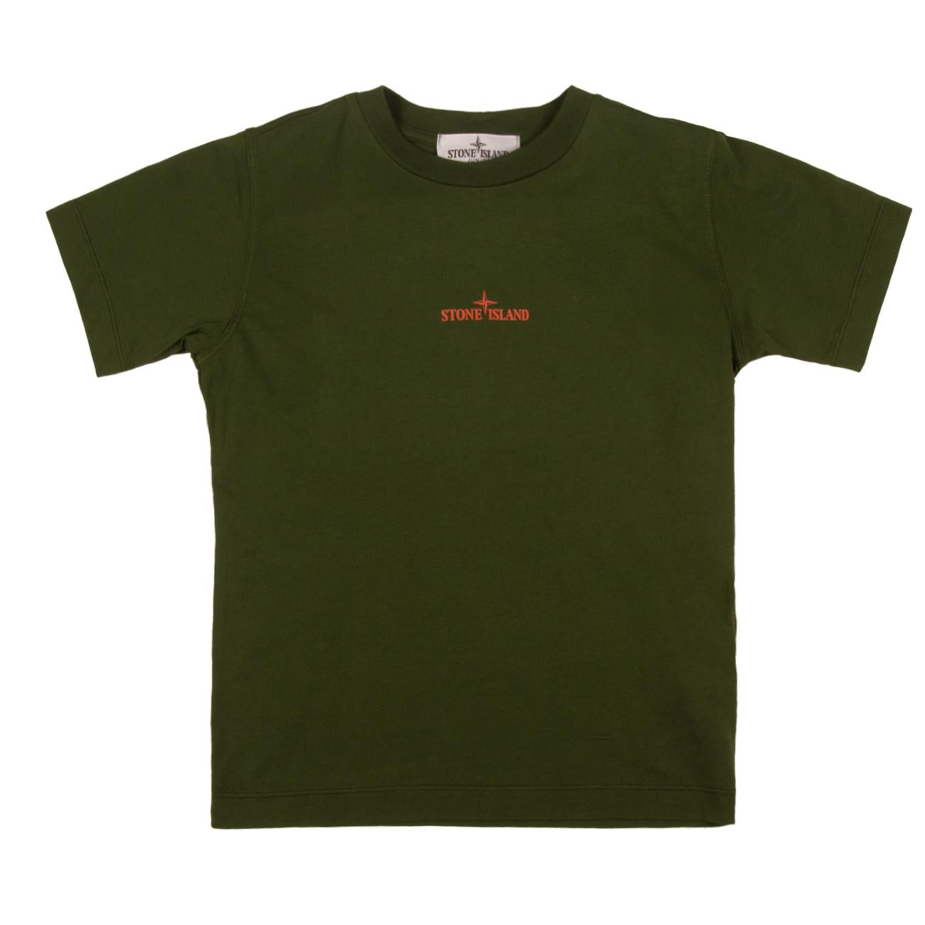 T-Shirt Drop Shot One Bambino Bottlegreen 781621053 V0053 BOTTLEGREEN STONE ISLAND 