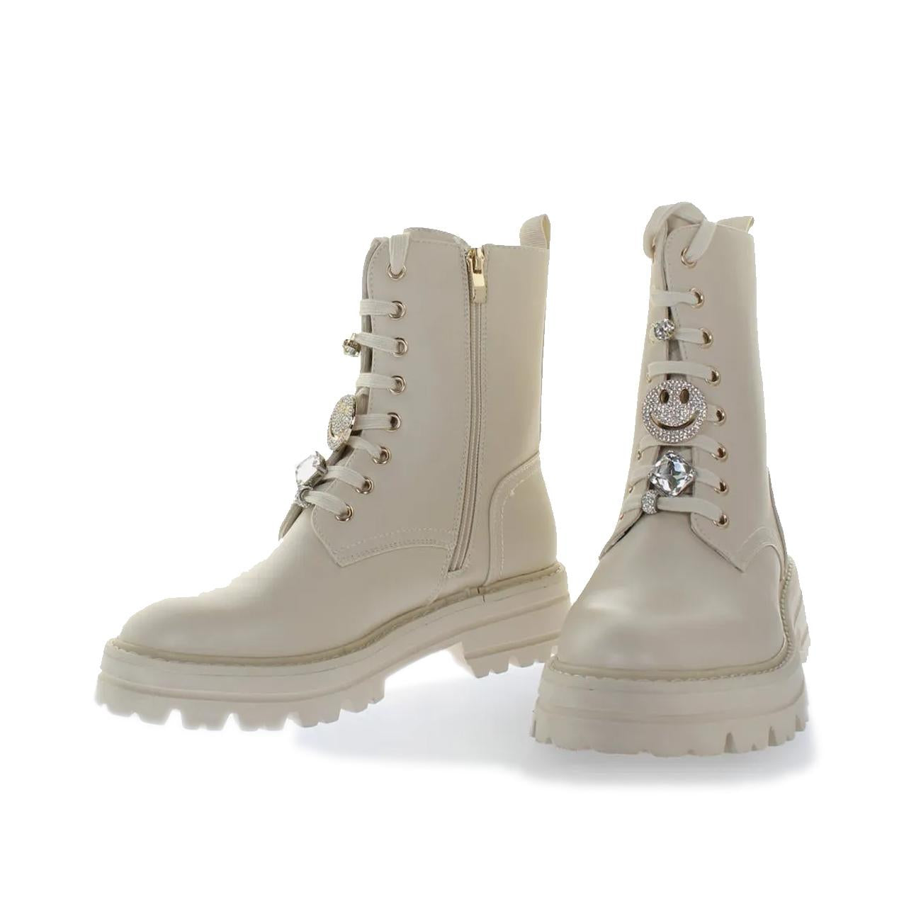 Anfibi Soft Charms Donna Beige 8232 BEIGE KHARISMA 