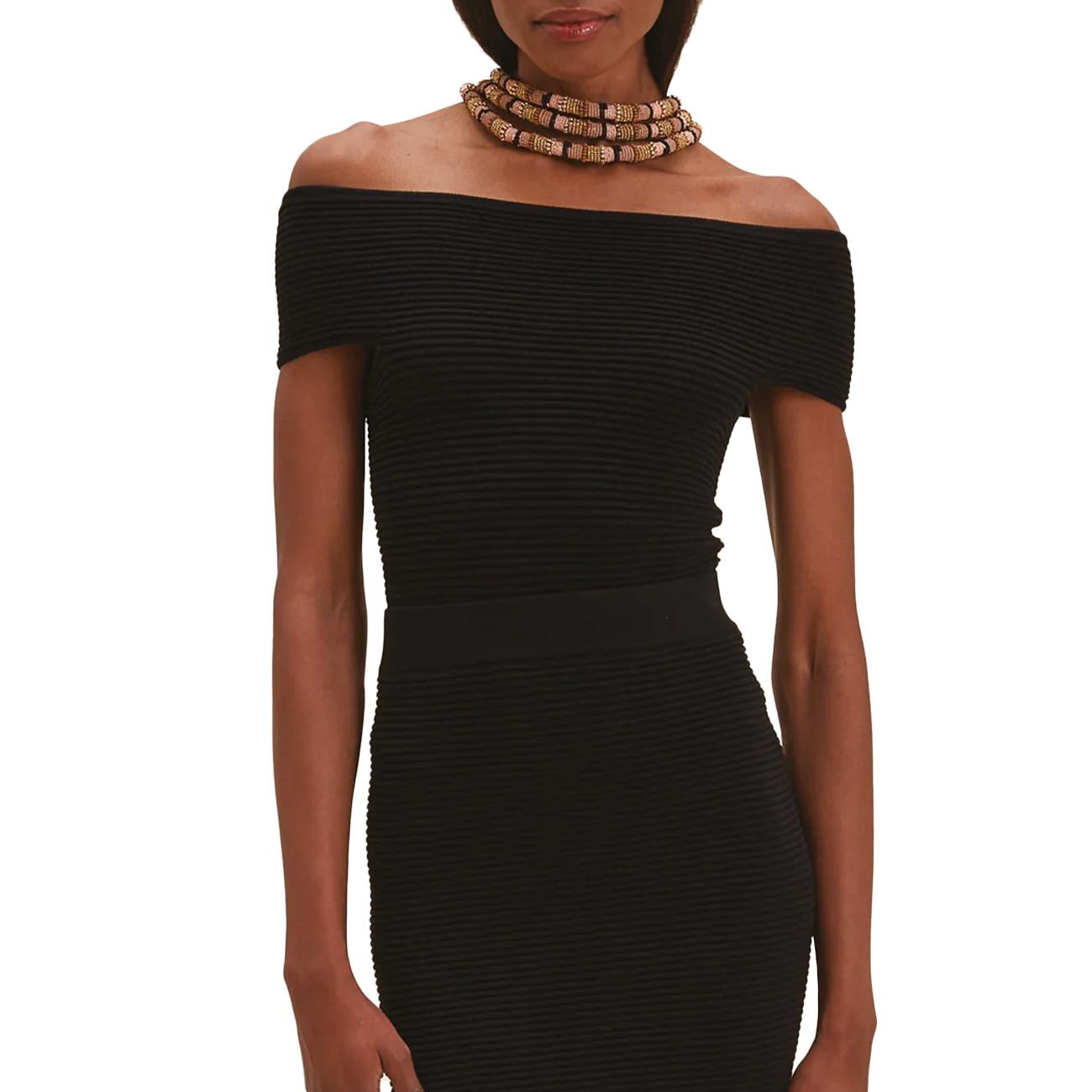 Top Muel Donna Nero 37BB-MUEL 0700 NERO NENETTE 