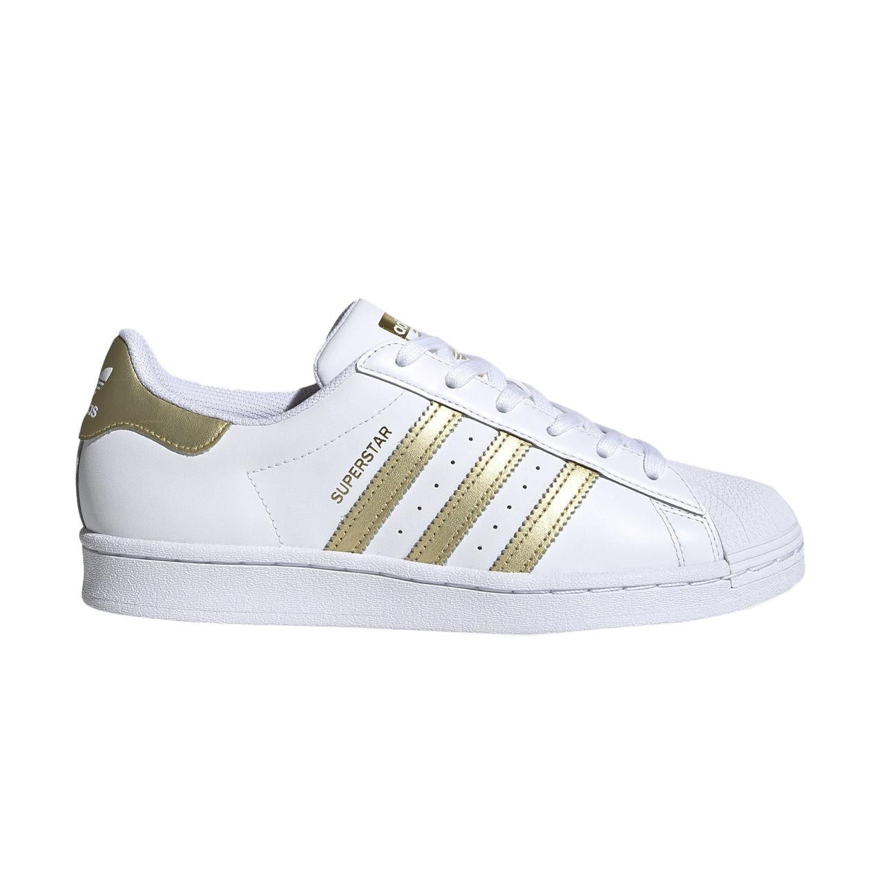 Sneaker Superstar Donna Cloud White Gold FX7483 CLOUDWHITE.GOLD ADIDAS 