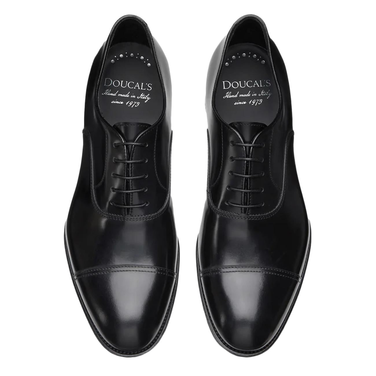 Stringate Oxford Cap Toe Uomo Nero DU1002YORKUF NN00NERO DOUCAL`S 
