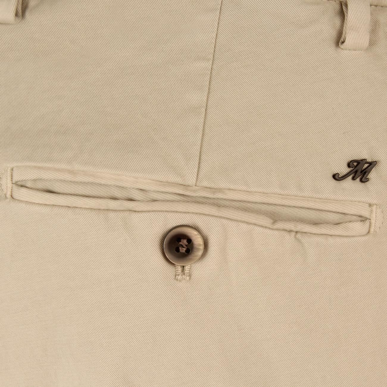 PANTALONE U. MILANO CHINO GABARDINA STRETCH MASON`S 9PN2A4973 CBE050 950 GESSO MASON'S 