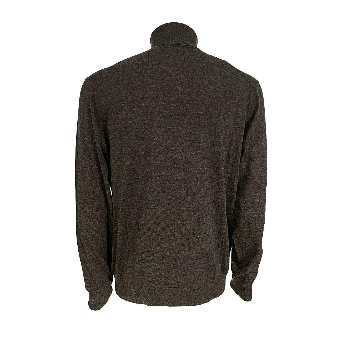 Dolcevita In Lana Merino Uomo Antracite 710771090 004 ANTRACITE POLO RALPH LAUREN 
