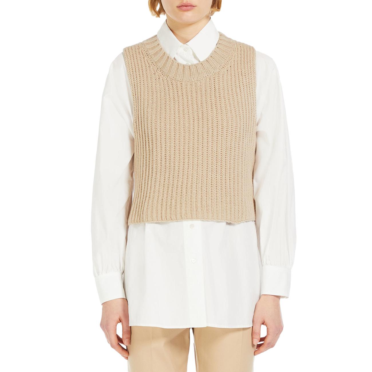 Top Palchi Donna Sand PALCHI 2415351011600 003 SAND MAX MARA WEEKEND 