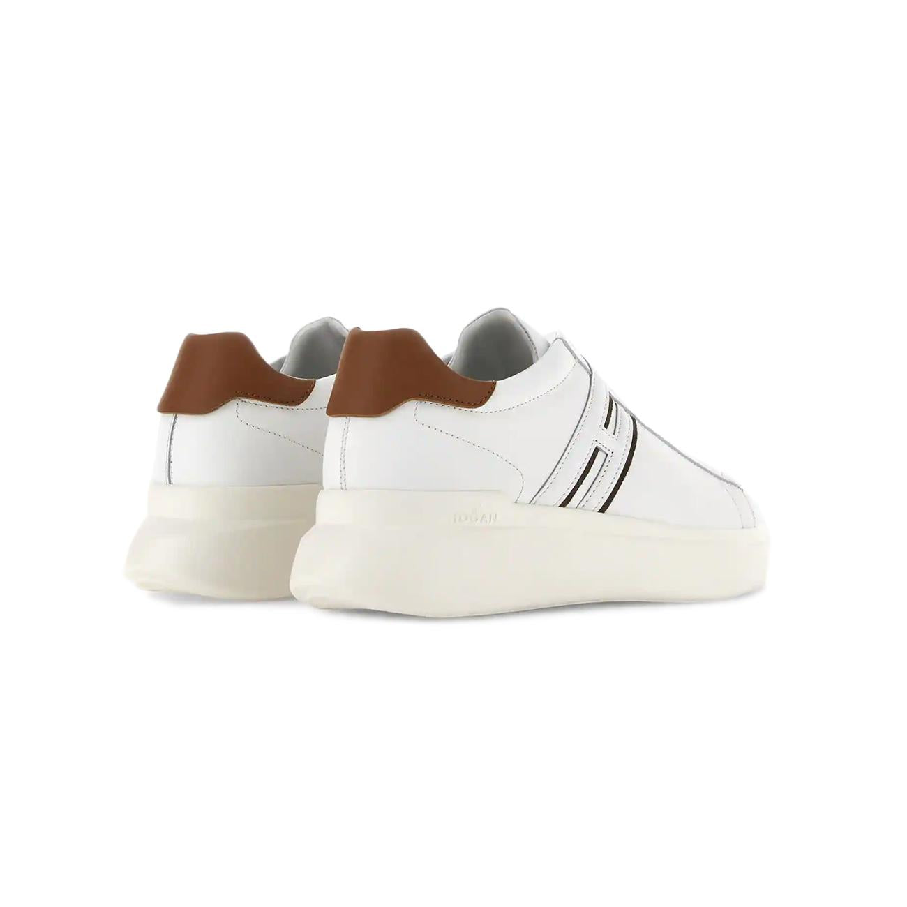Sneakers H580 Uomo Bianco HXM5800DV42N64386J BIANCO HOGAN 
