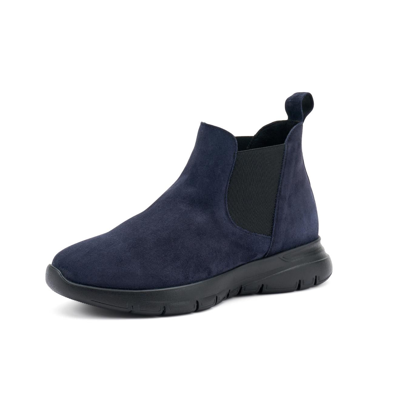 Beatles Sporty In Camoscio Donna Blu 43C4 BLU FRAU 