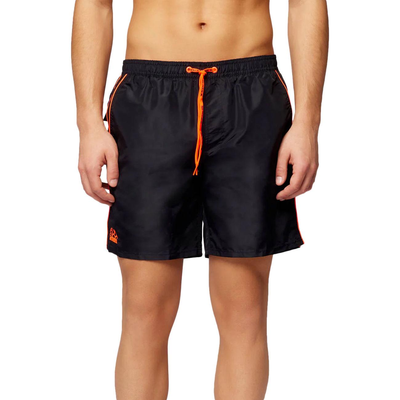BERMUDA U. PERVIS BOARDSHORT SUNDEK M420BDTA100 00401 BLACK 01 SUNDEK 