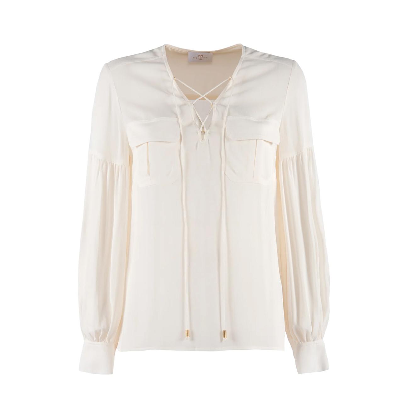 Blusa Faro Donna Ivory 37BB-FARO 1375 IVORY NENETTE 