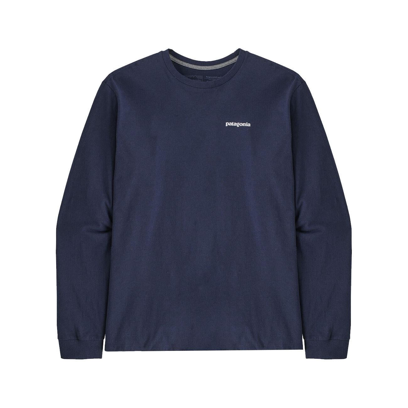 MAGLIA U. M`S L/S P/6 LOGO RESPONSABILI/TEE PATAGONIA 38518 CNY CLASSIC NAVY PATAGONIA 