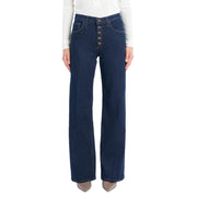 Pantalone Jacklyn Bottone Gioiello DP427B-DS0257D-LH1-DD-W25 800 DENIM MEDIO DONDUP 